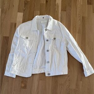 Blank NYC White Denim Jacket